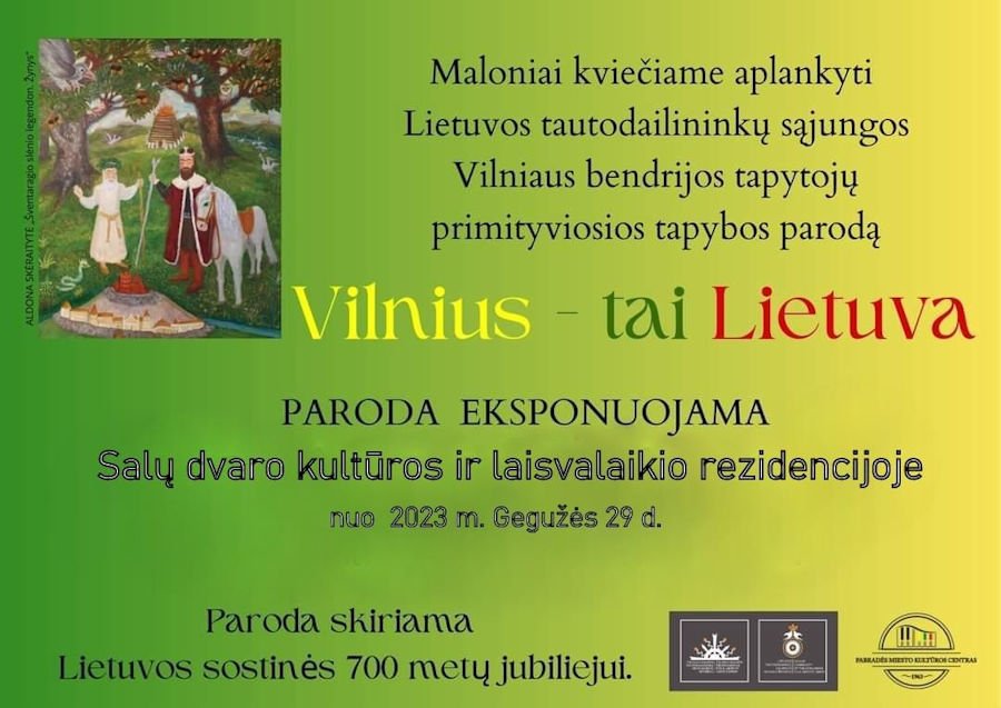 Vilniui 700 – keliaujančios parodos