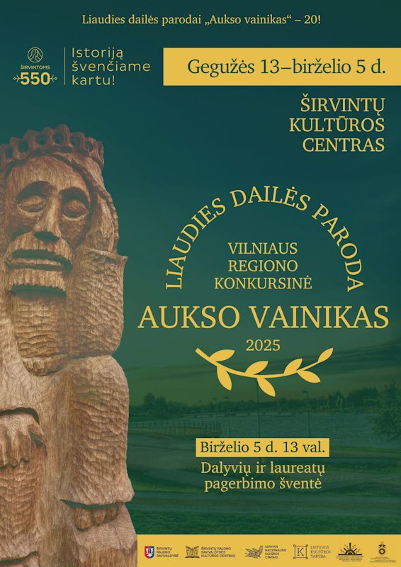 Aukso vainikas 2025 Širvintose