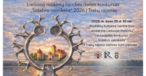 Sidabrinis vainikėlis 2026